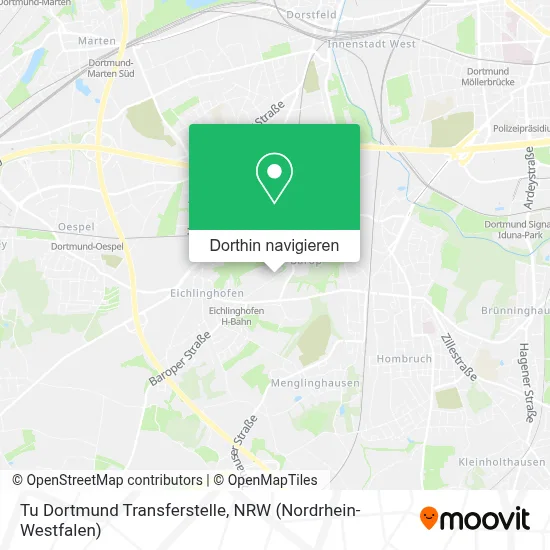Tu Dortmund Transferstelle Karte