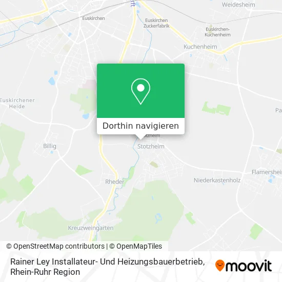 Rainer Ley Installateur- Und Heizungsbauerbetrieb Karte