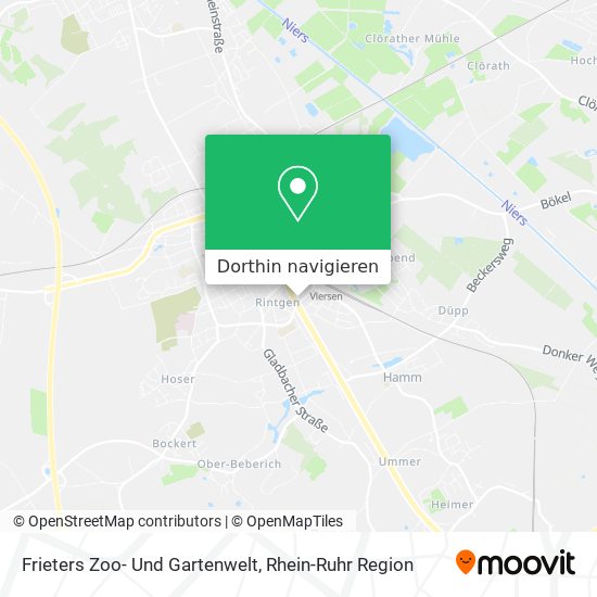 Frieters Zoo- Und Gartenwelt Karte