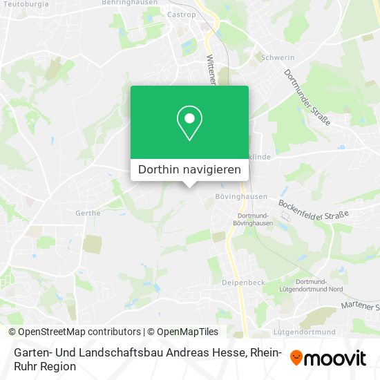 Garten- Und Landschaftsbau Andreas Hesse Karte