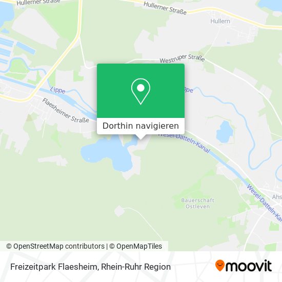 Freizeitpark Flaesheim Karte