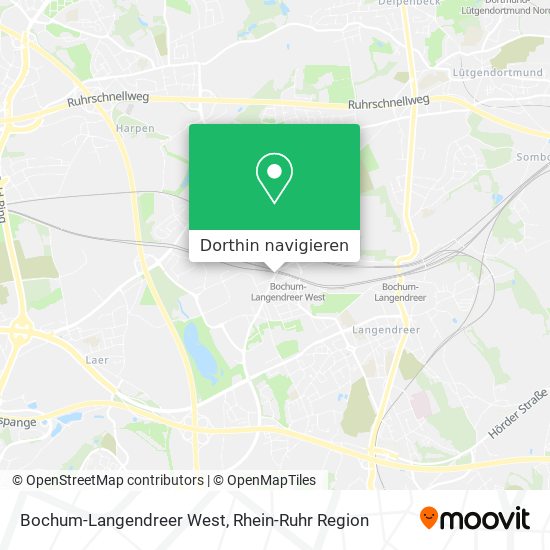 Bochum-Langendreer West Karte