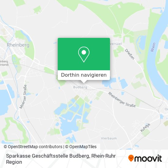 Sparkasse Geschäftsstelle Budberg Karte