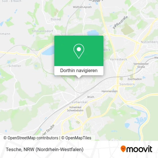 Tesche Karte