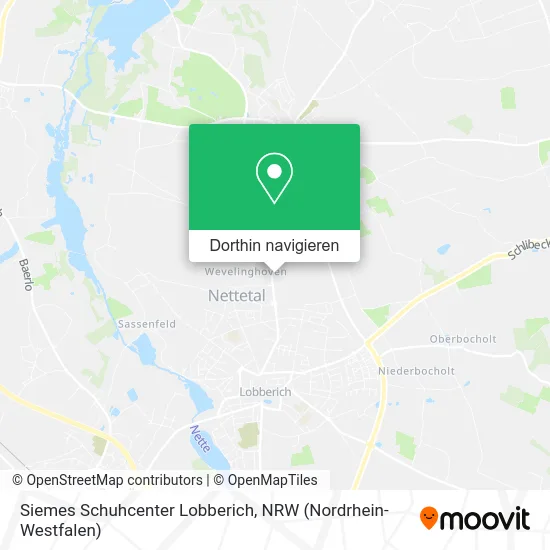 Siemes Schuhcenter Lobberich Karte