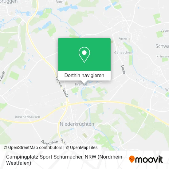 Campingplatz Sport Schumacher Karte