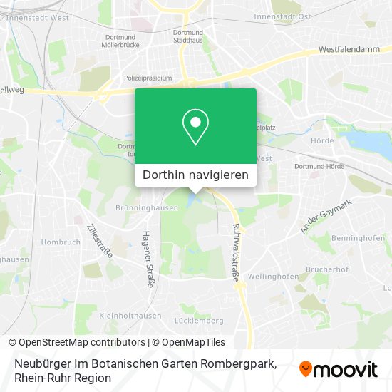 Neubürger Im Botanischen Garten Rombergpark Karte