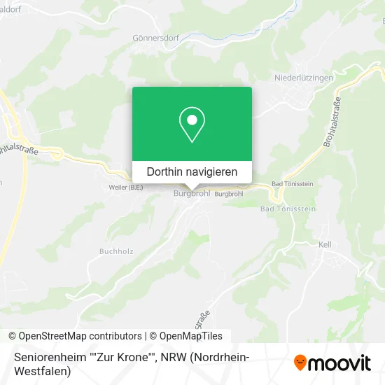 Seniorenheim "Zur Krone" Karte