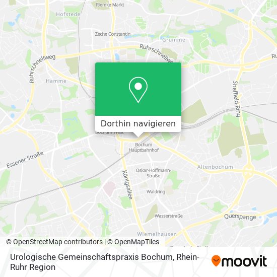 Urologische Gemeinschaftspraxis Bochum Karte