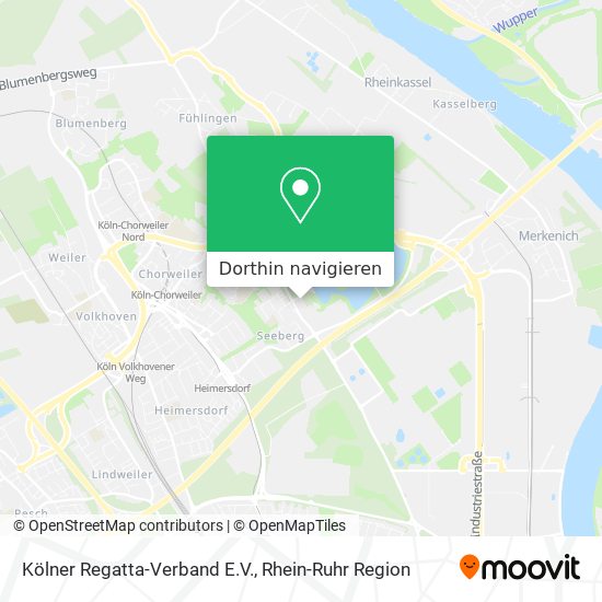 Kölner Regatta-Verband E.V. Karte