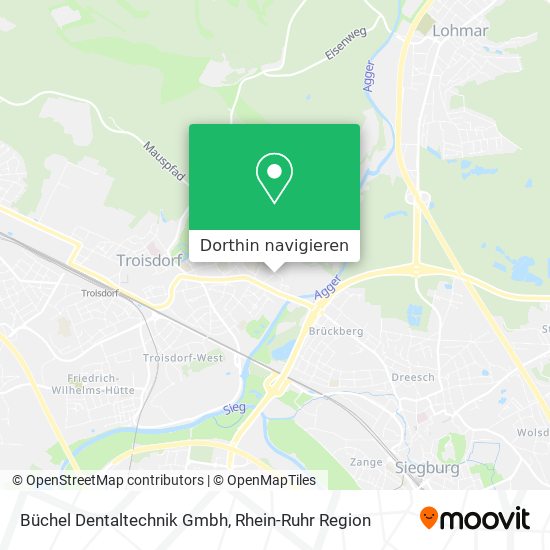 Büchel Dentaltechnik Gmbh Karte