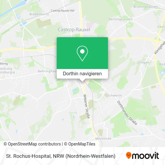 St. Rochus-Hospital Karte