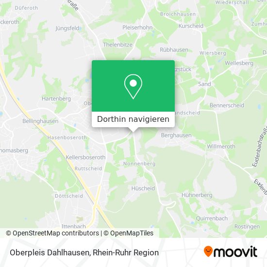 Oberpleis Dahlhausen Karte