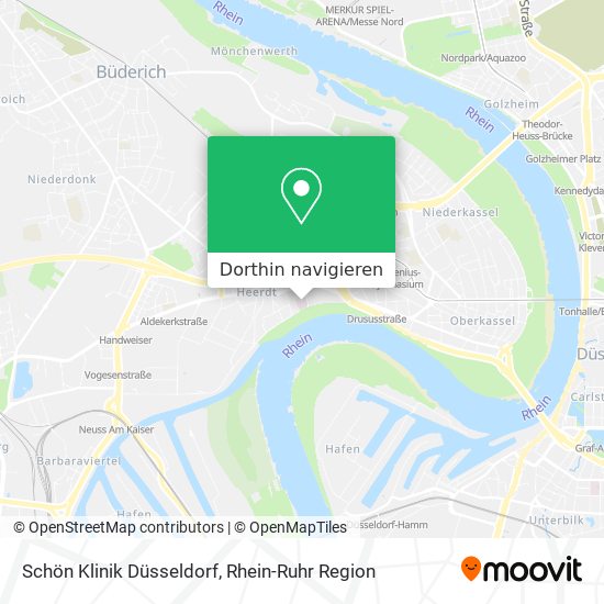 Schön Klinik Düsseldorf Karte