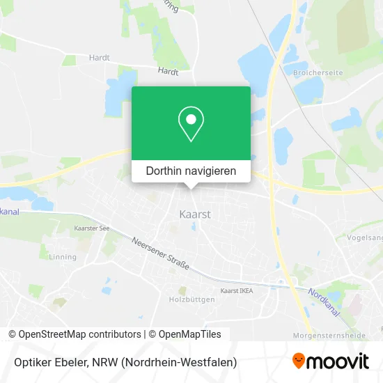 Optiker Ebeler Karte