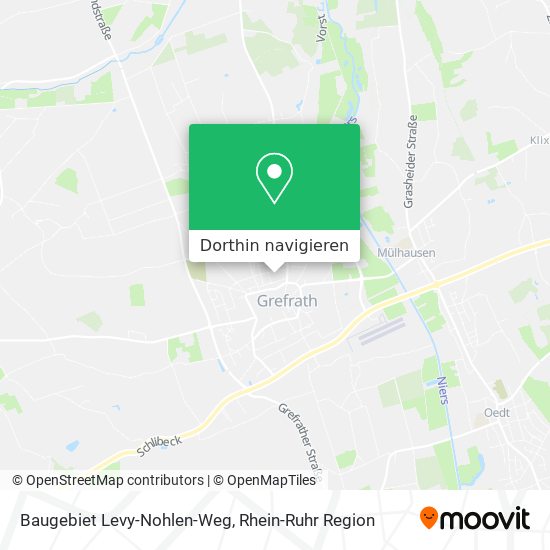 Baugebiet Levy-Nohlen-Weg Karte