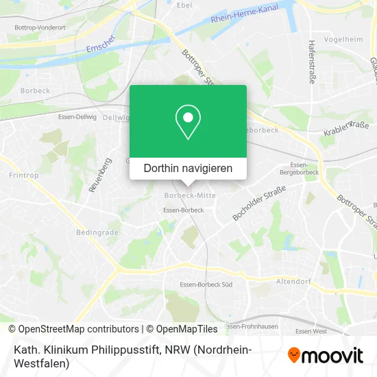 Kath. Klinikum Philippusstift Karte