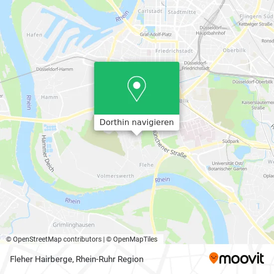 Fleher Hairberge Karte