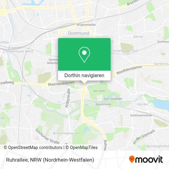 Ruhrallee Karte