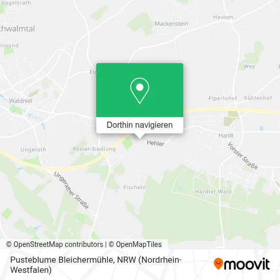 Pusteblume Bleichermühle Karte