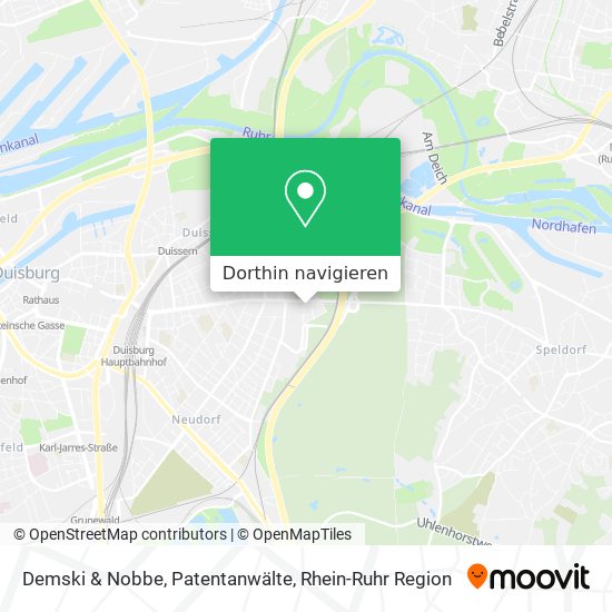 Demski & Nobbe, Patentanwälte Karte