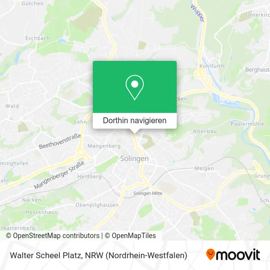 Walter Scheel Platz Karte