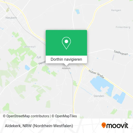 Aldekerk Karte