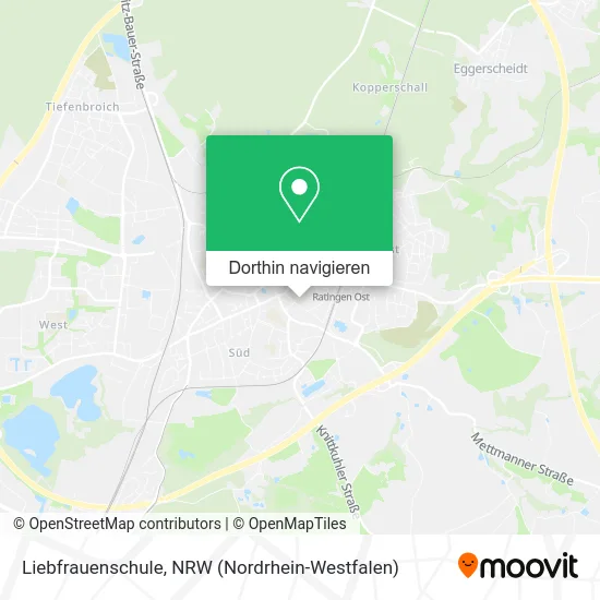 Liebfrauenschule Karte