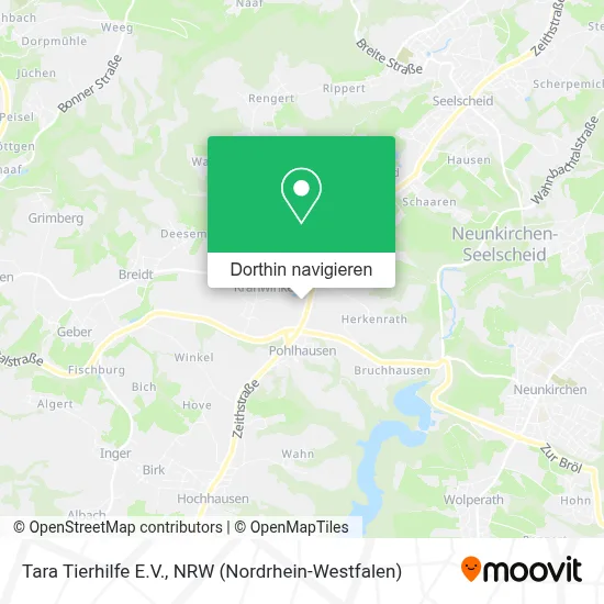 Tara Tierhilfe E.V. Karte