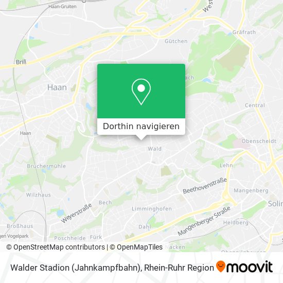 Walder Stadion (Jahnkampfbahn) Karte