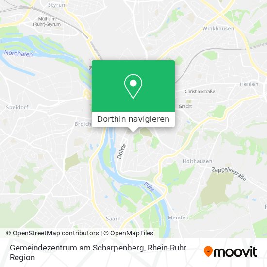 Gemeindezentrum am Scharpenberg Karte