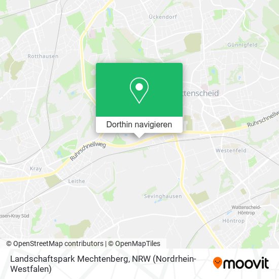 Landschaftspark Mechtenberg Karte
