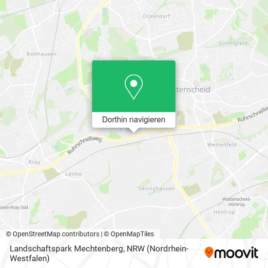 Landschaftspark Mechtenberg Karte