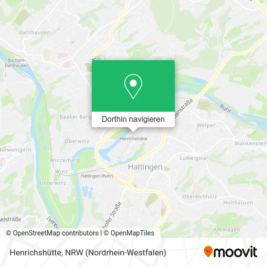 Henrichshütte Karte