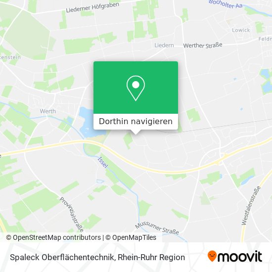 Spaleck Oberflächentechnik Karte