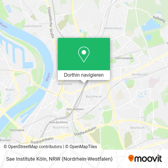 Sae Institute Köln Karte