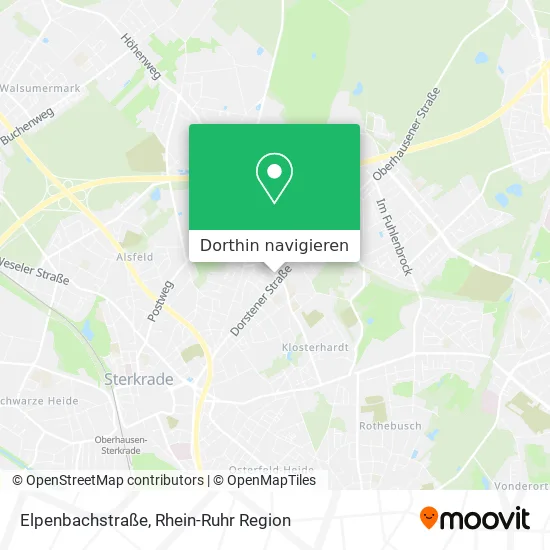 Elpenbachstraße Karte