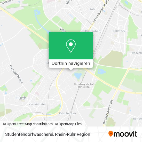 Studentendorfwäscherei Karte