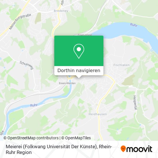 Meierei (Folkwang Universität Der Künste) Karte