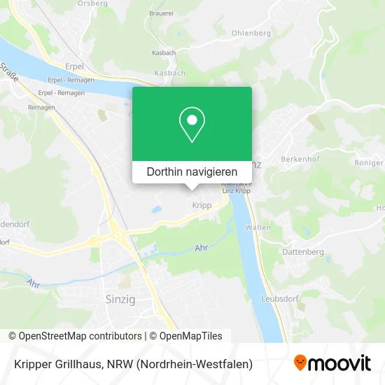 Kripper Grillhaus Karte