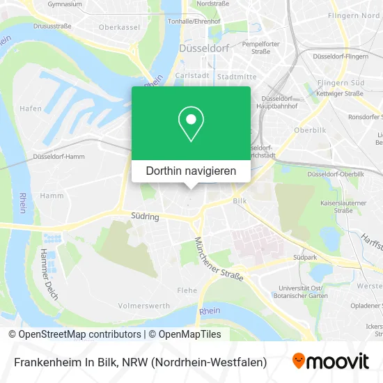 Frankenheim In Bilk Karte