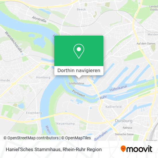 Haniel’Sches Stammhaus Karte