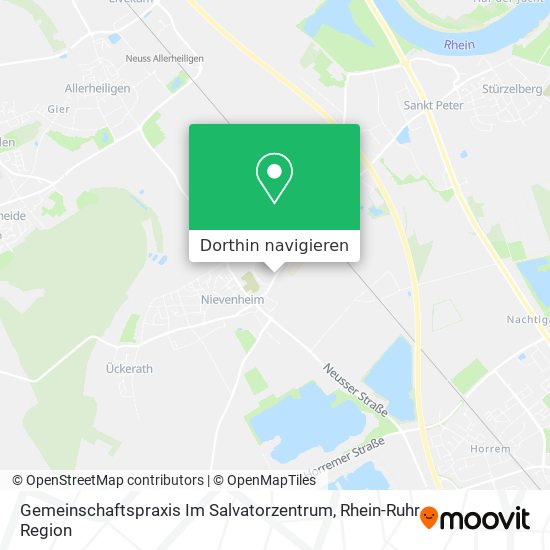 Gemeinschaftspraxis Im Salvatorzentrum Karte