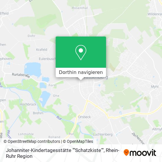 Johanniter-Kindertagesstätte ""Schatzkiste"" Karte