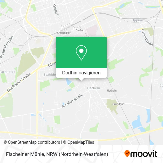 Fischelner Mühle Karte