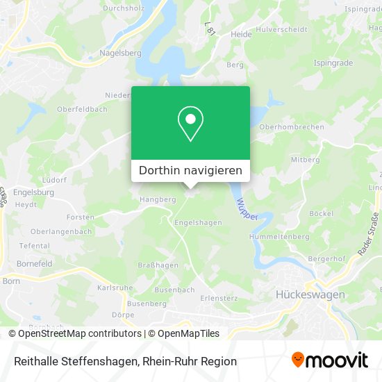Reithalle Steffenshagen Karte