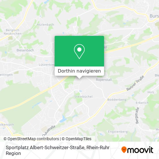 Sportplatz Albert-Schweitzer-Straße Karte