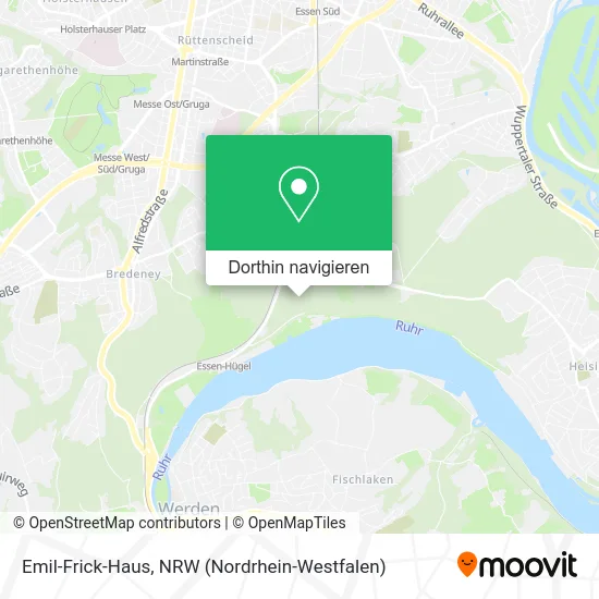 Emil-Frick-Haus Karte