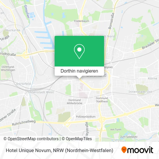 Hotel Unique Novum Karte