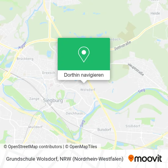 Grundschule Wolsdorf Karte